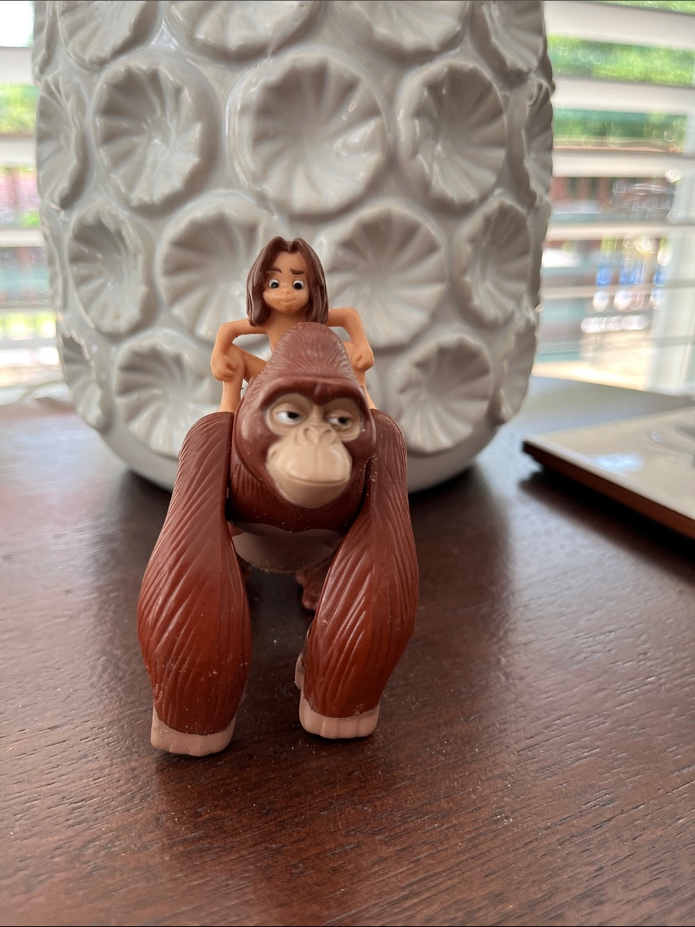 Tarzan on Kala wind up  Toy Figure - Brown